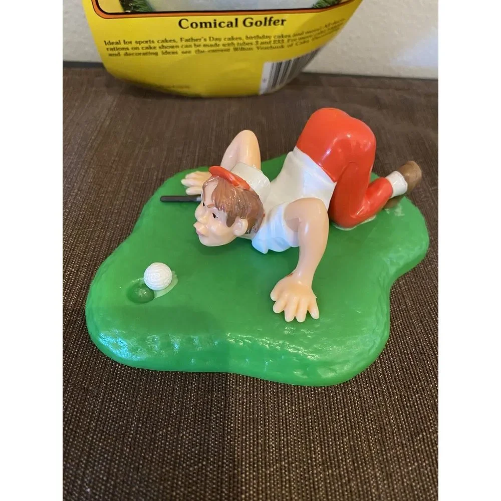 1979 Wilton‎ Comical Golfer Cake Topper